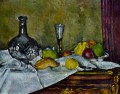 Dessert Paul Cezanne Stillleben Impressionismus